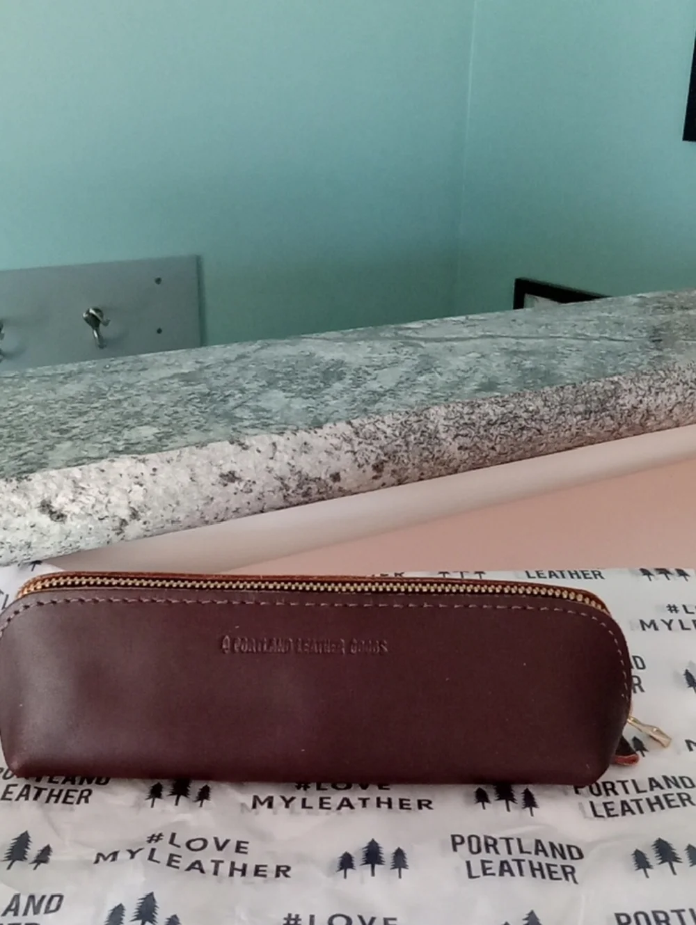 Portland Leather Sidekick Pouch NWOTS